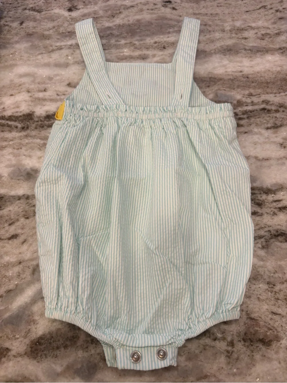 Mini Boden Jellyfish Appliqué Bubble Romper 12-18